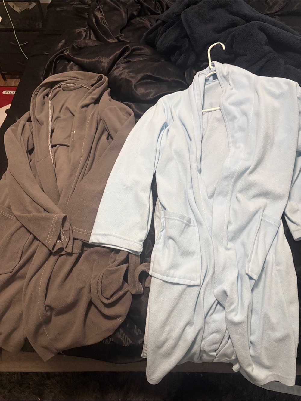 Light Blue and Grey Robes 2pc